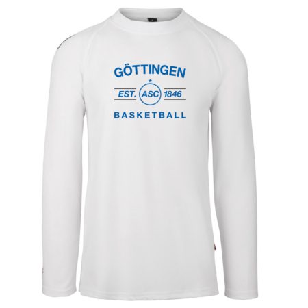 ASC Göttingen EST 1846 Basketball Longsleeve weiß