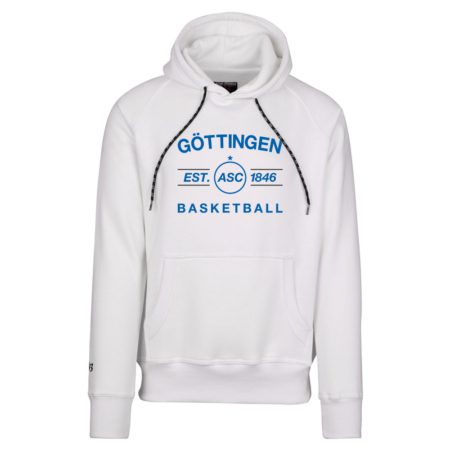 ASC Göttingen EST 1846 Basketball Kapuzensweater weiß