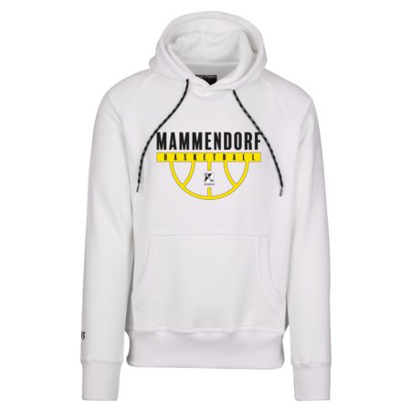 MAMMENDORF BASKETBALL Round Kapuzensweater weiß