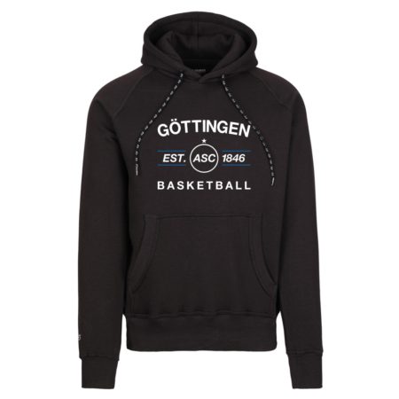 ASC Göttingen EST 1846 Basketball Kapuzensweater schwarz