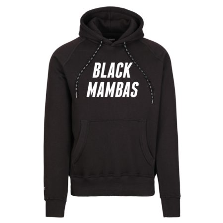 Black Mambas BSV Kapuzensweater schwarz