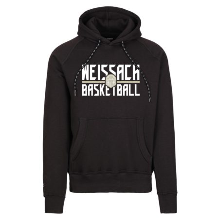 Weissach Basketball Kapuzensweater schwarz