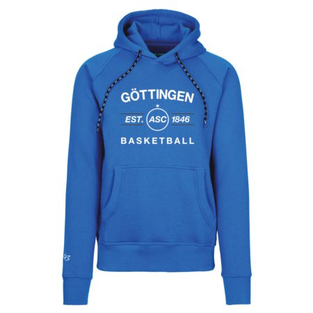 ASC Göttingen EST 1846 Basketball Kapuzensweater royalblau