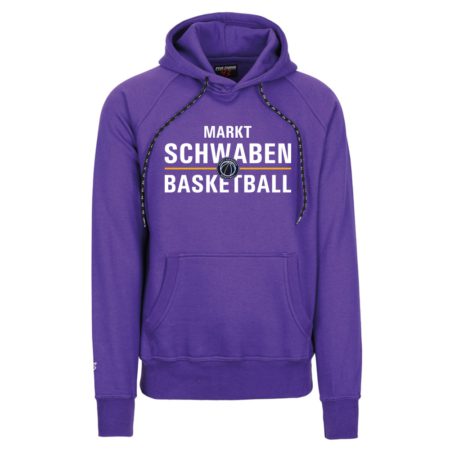 Markt Schwaben Basketball Kapuzensweater lila