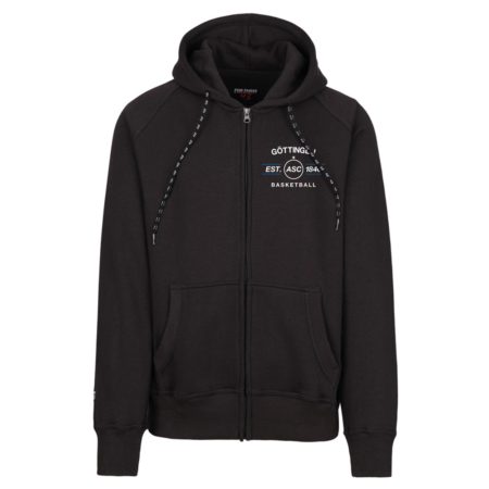 ASC Göttingen EST 1846 Basketball Zip-Hoody schwarz