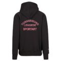 TB Lengede Kapuzenjacke Zip-Hoody schwarz Back