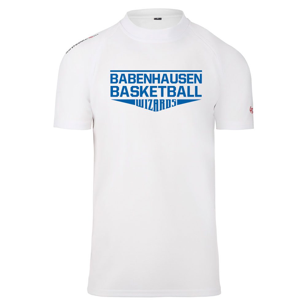 Shirt Basketball FOR weiß Basketball Babenhausen 43 – THREE Shooting