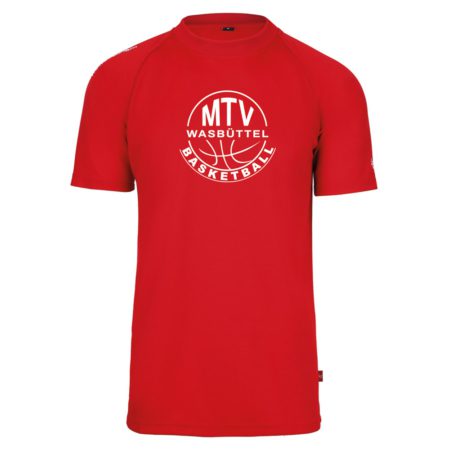 MTV Wasbüttel Basketball Shooting Shirt rot