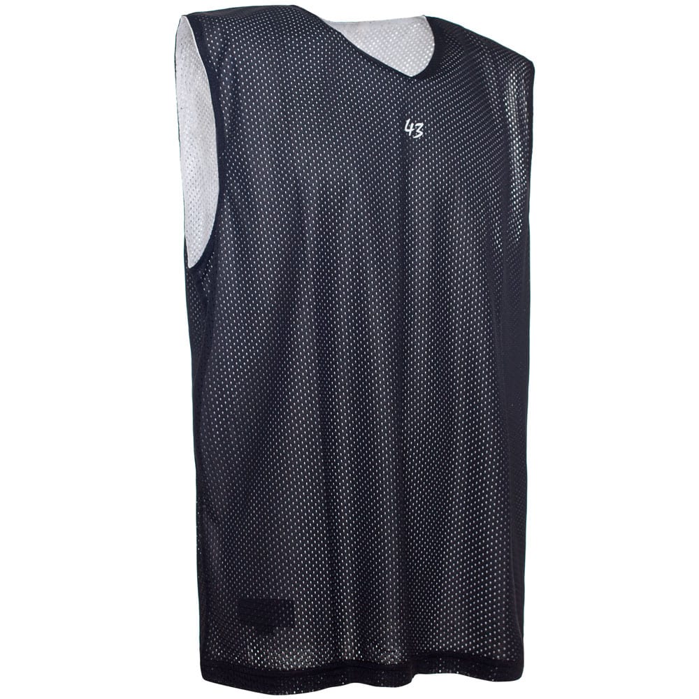 Reversible Basketball Jersey BASIC schwarz / weiß