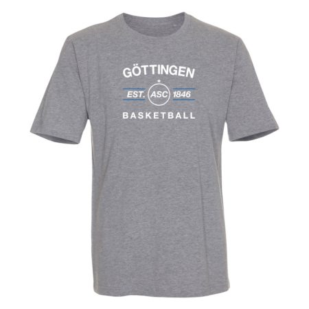 ASC Göttingen EST 1846 Basketball T-Shirt grau