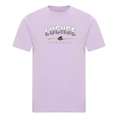 LUCHSE Basketball T-Shirt flieder