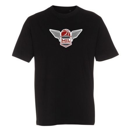 MIL BASKETS T-Shirt schwarz