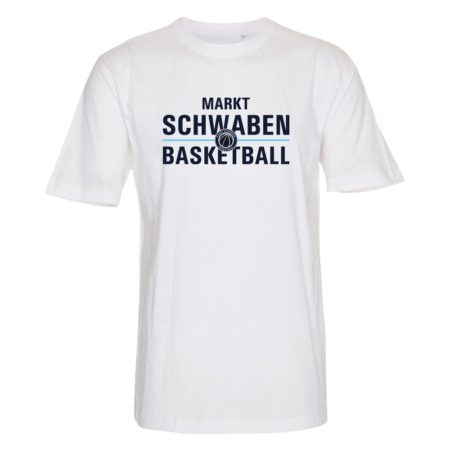 Markt Schwaben Basketball T-Shirt weiss