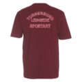 TB Lengede T-Shirt burgund Back