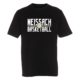 Weissach Basketball T-Shirt schwarz