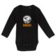 AIE Langarm Baby Body LS schwarz