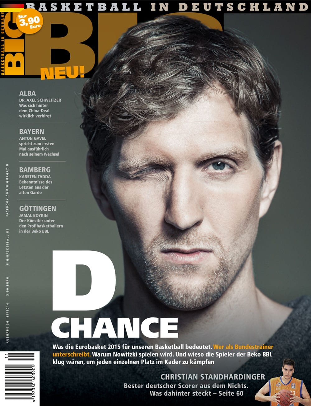 BIG Basketball in Deutschland Ausgabe November 2014 FOR THREE 43 Basketball