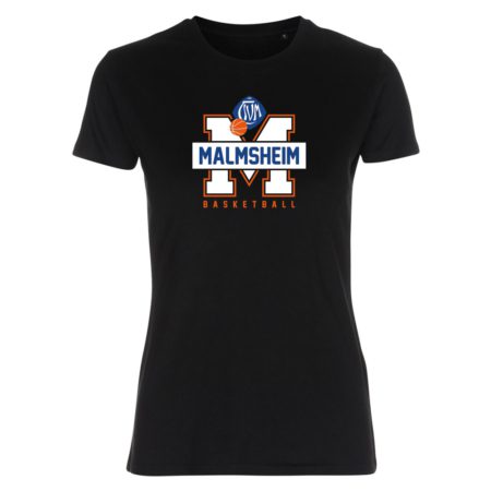 M wie Malmsheim Lady Fitted Shirt schwarz