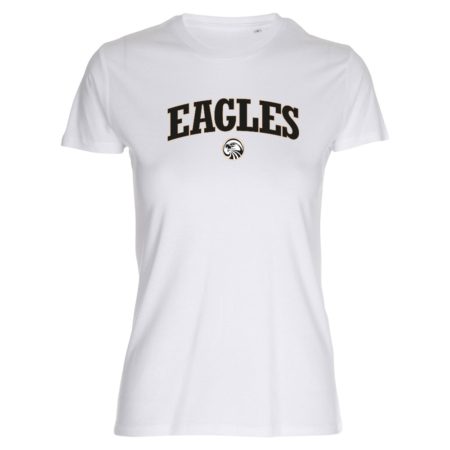 eagles university Lady Fitted Shirt weiß