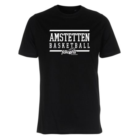 Amstetten Basketball T-Shirt schwarz