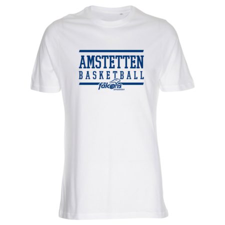 Amstetten Basketball T-Shirt weiss