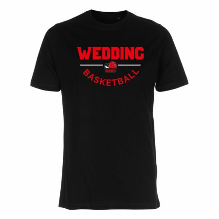 Wedding Basketball T-Shirt schwarz