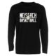 Weissach Basketball Longsleeve Fashion Tee LS schwarz