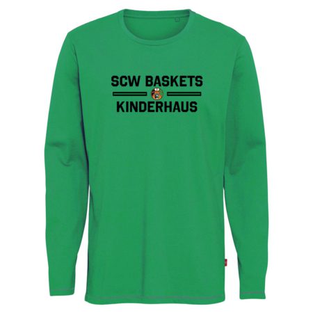 SCW Baskets Kinderhaus City Longsleeve Fashion Tee LS grü