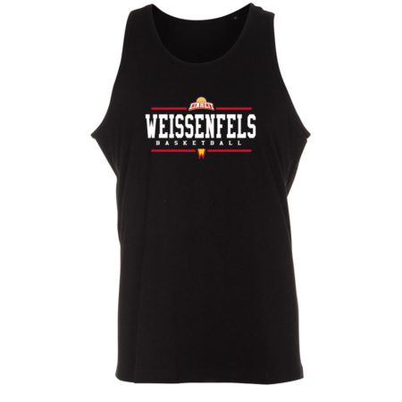 Weissenfels Basketball Tanktop Unisex schwarz