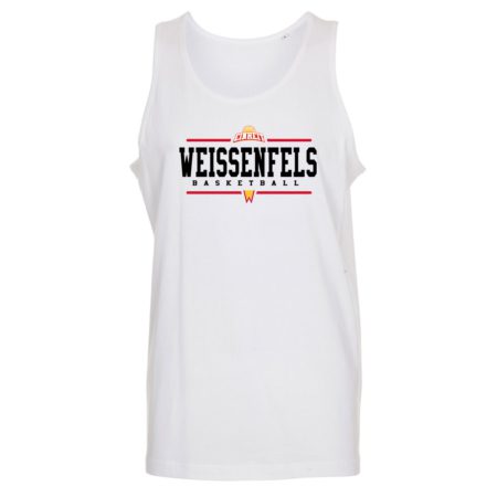 Weissenfels Basketball Tanktop Unisex weiß