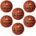 6x Wilson Evolution Game Basketball DBB Größe 7