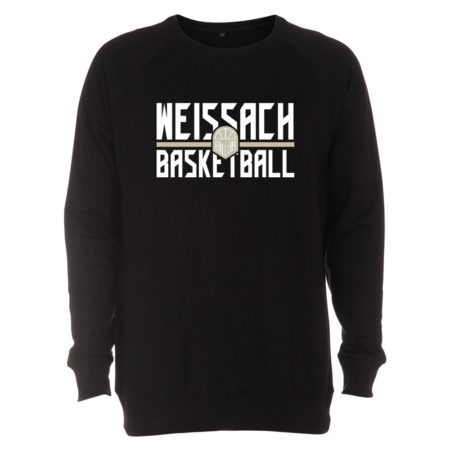 Weissach Basketball Crewneck Sweater schwarz