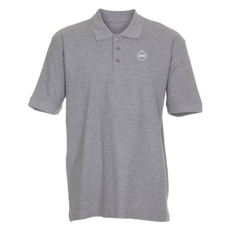 ASC Göttingen Polo Shirt grau Front