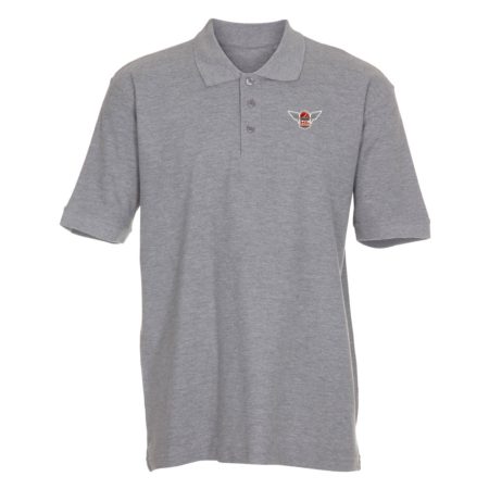 MIL BASKETS Polo Shirt grau