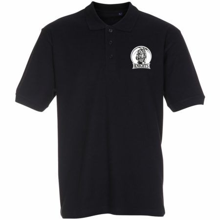 Wacker Knights Polo Shirt schwarz
