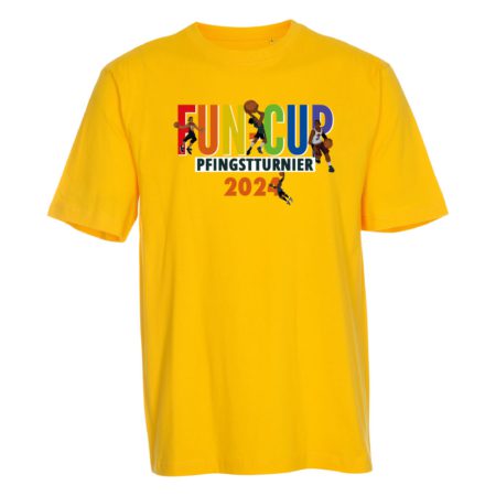 FUN CUP 2024 Turnier T-Shirt gelb