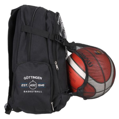 ASC Göttingen EST 1846 Basketball Rucksack schwarz